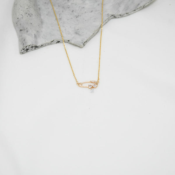 COLLAR ROSE GOLD CLIP